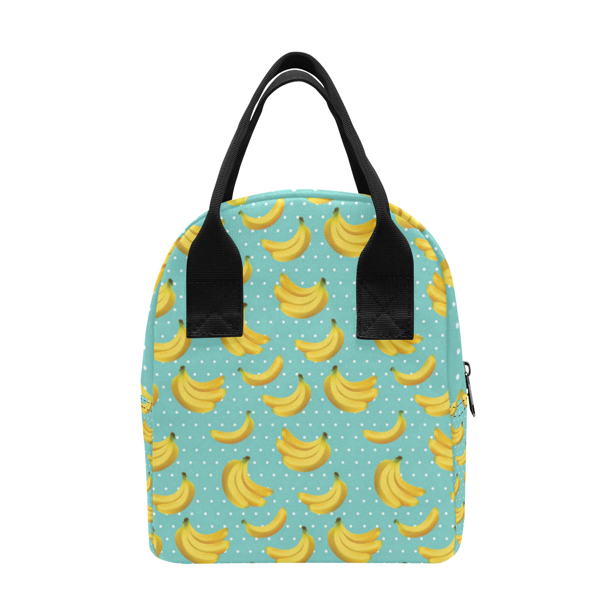 Banana Pattern Print Design BA02 Insulated Lunch Bag