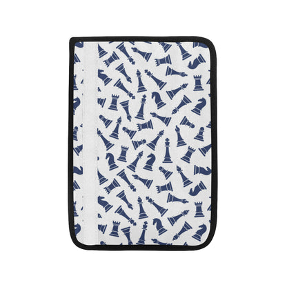 Chess Pattern Print Design 03 Car Seat Belt Cover