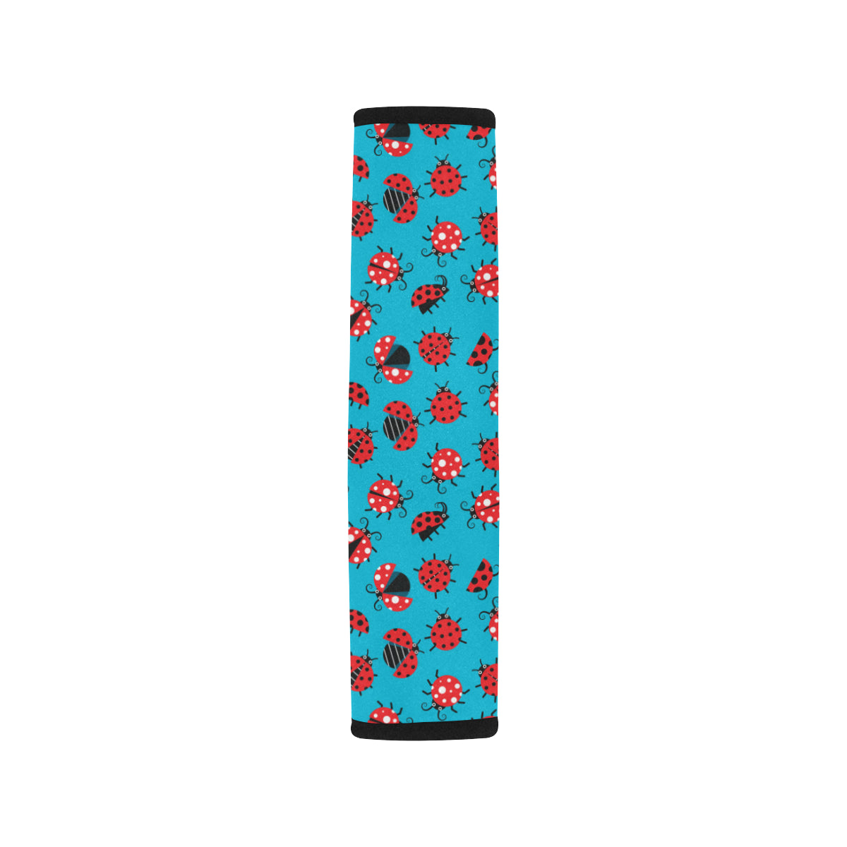 Ladybug Action Print Pattern Car Seat Belt Cover