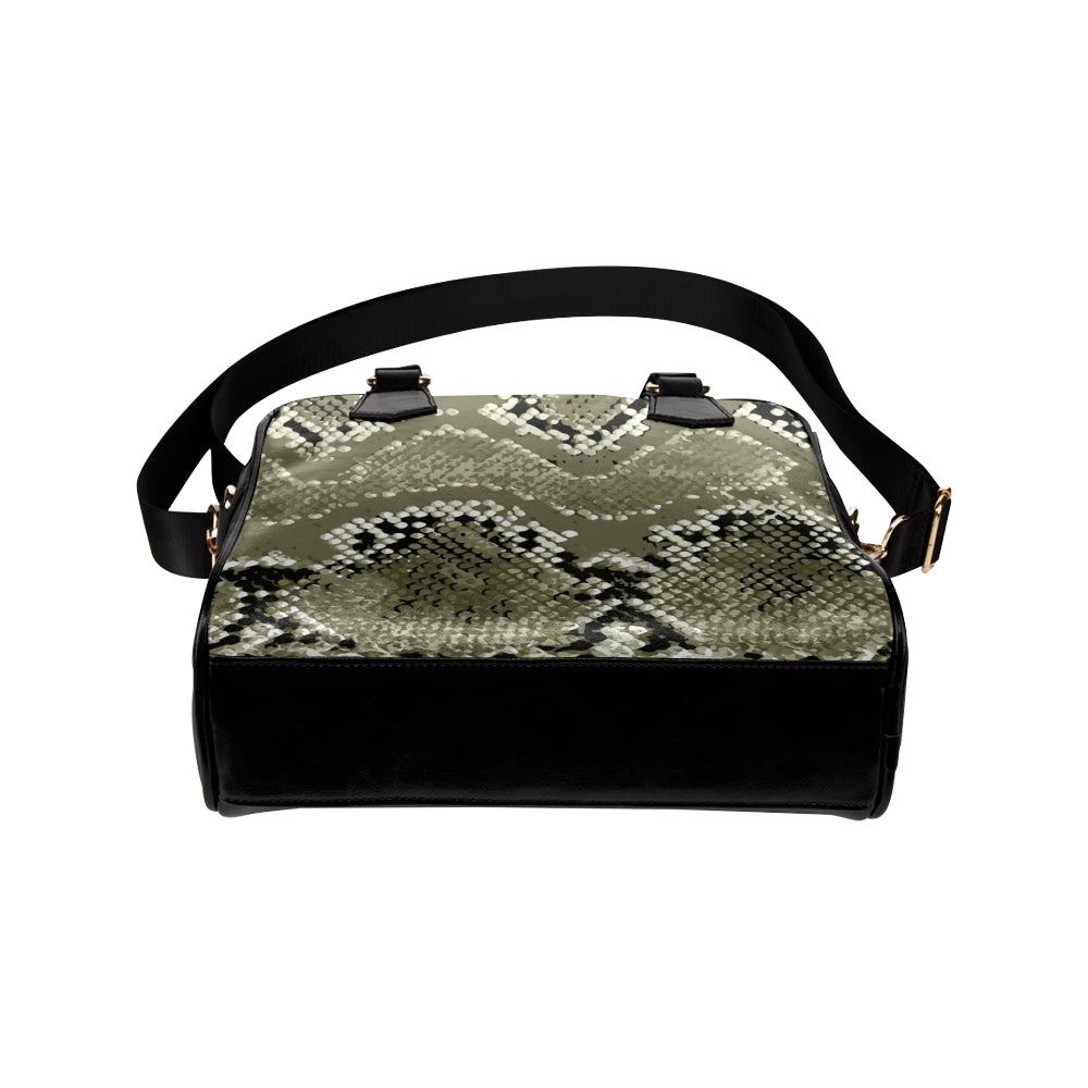 Python Pattern Print Design A04 Shoulder Handbag
