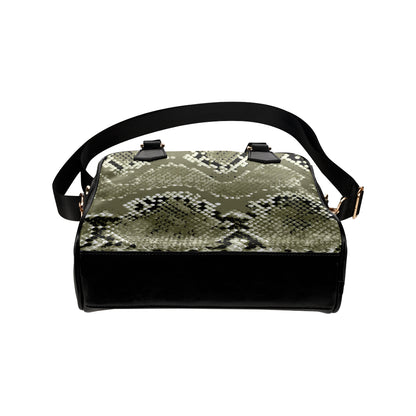 Python Pattern Print Design A04 Shoulder Handbag