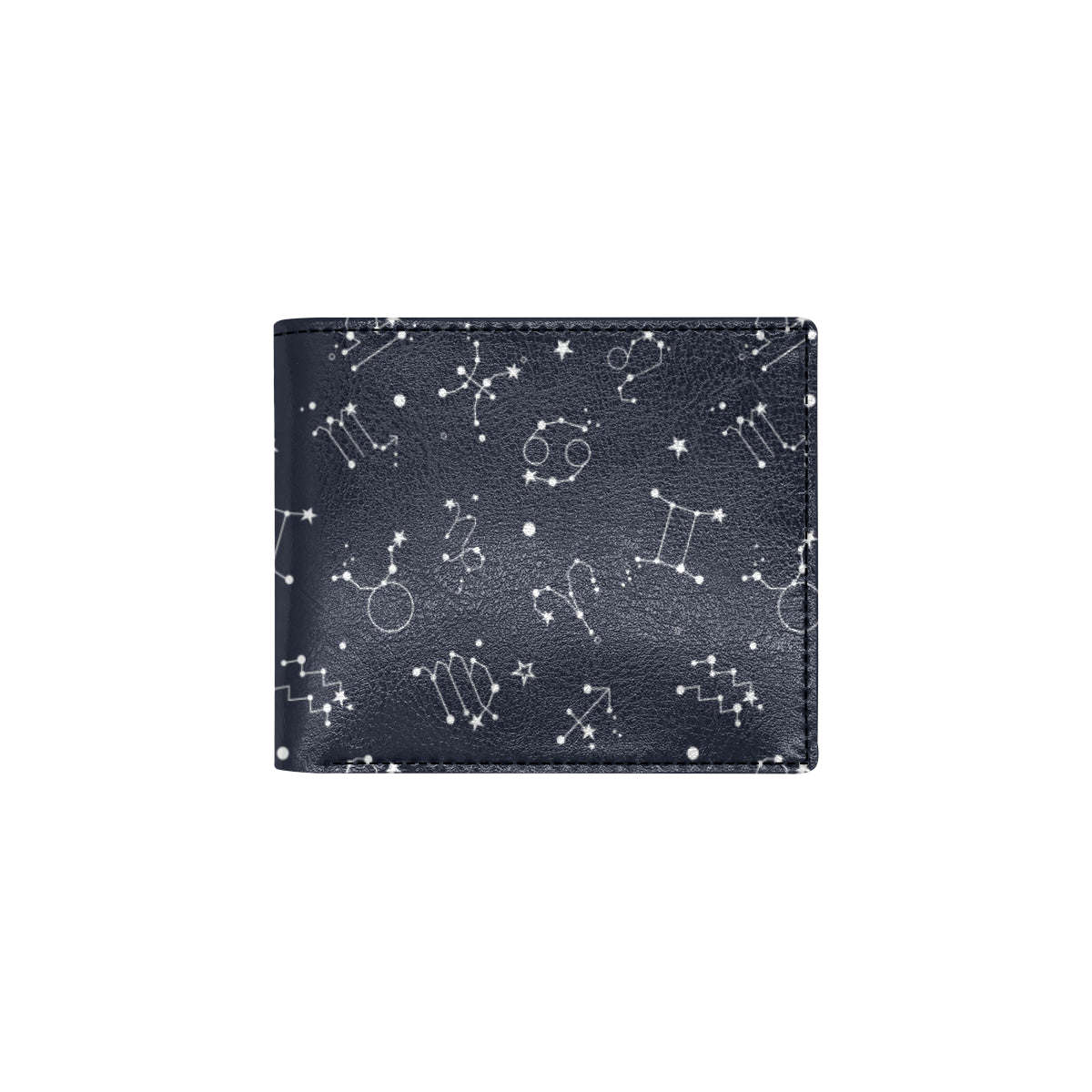 Constellation Pattern Print Design 05 Men's ID Card Wallet