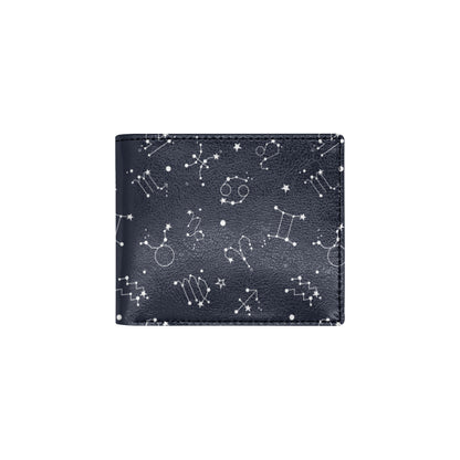 Constellation Pattern Print Design 05 Men's ID Card Wallet