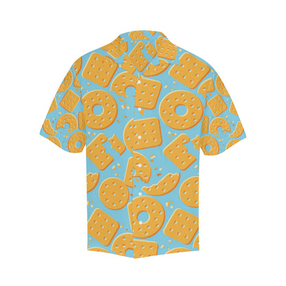 Cracker Pattern Print Design 02 Men's Hawaiian Shirt