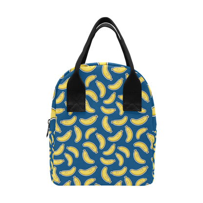 Banana Pattern Print Design BA03 Insulated Lunch Bag