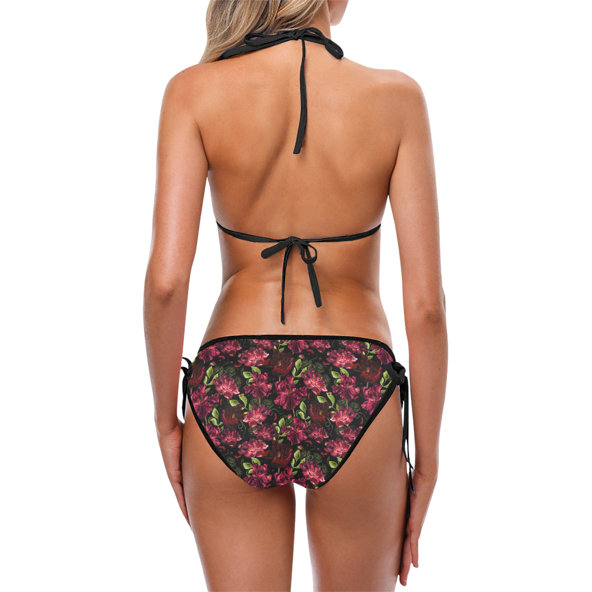 Iris Pattern Print Design IR03 Bikini