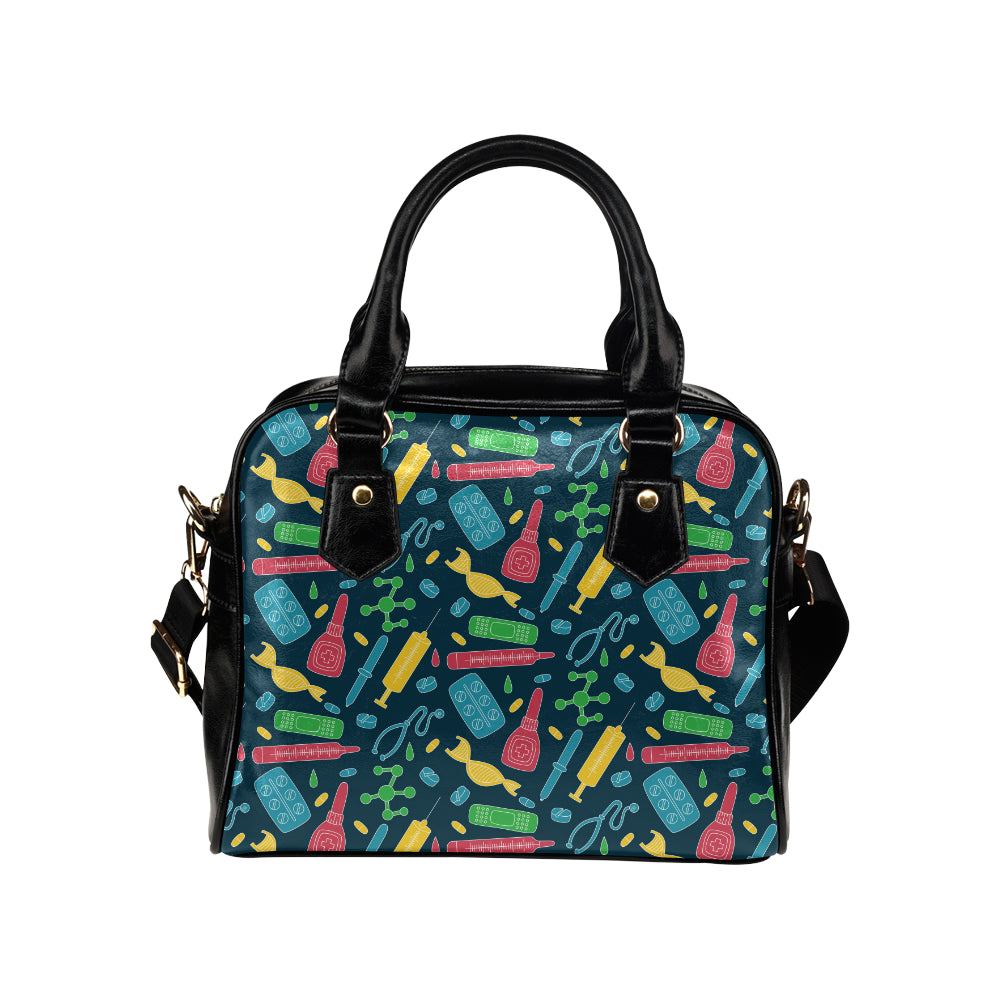 Phlebotomist Pattern Print Design A03 Shoulder Handbag