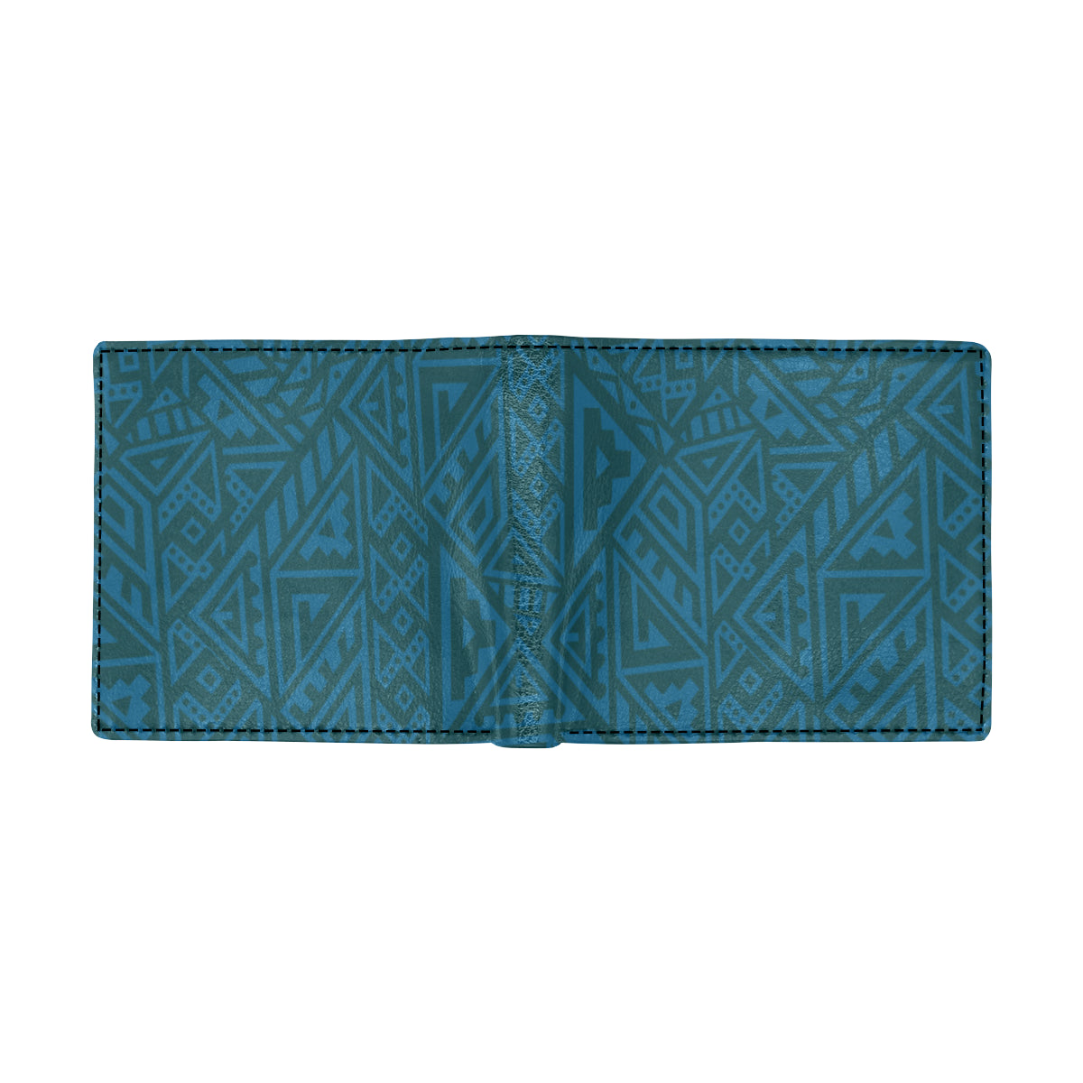 Maori Pattern Print Design 03 Men's ID Card Wallet