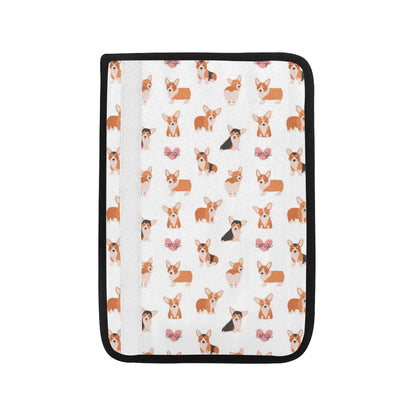 Cardigan Welsh Corgis Pattern Print Design 02 Car Seat Belt Cover