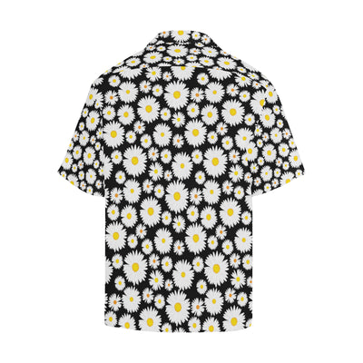 Daisy Pattern Print Design 01 Men's Hawaiian Shirt