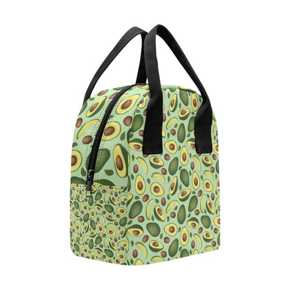 Avocado Pattern Print Design AC01 Insulated Lunch Bag