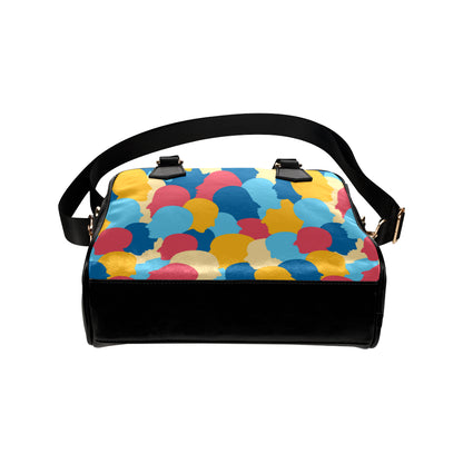 Psychology Pattern Print Design A02 Shoulder Handbag