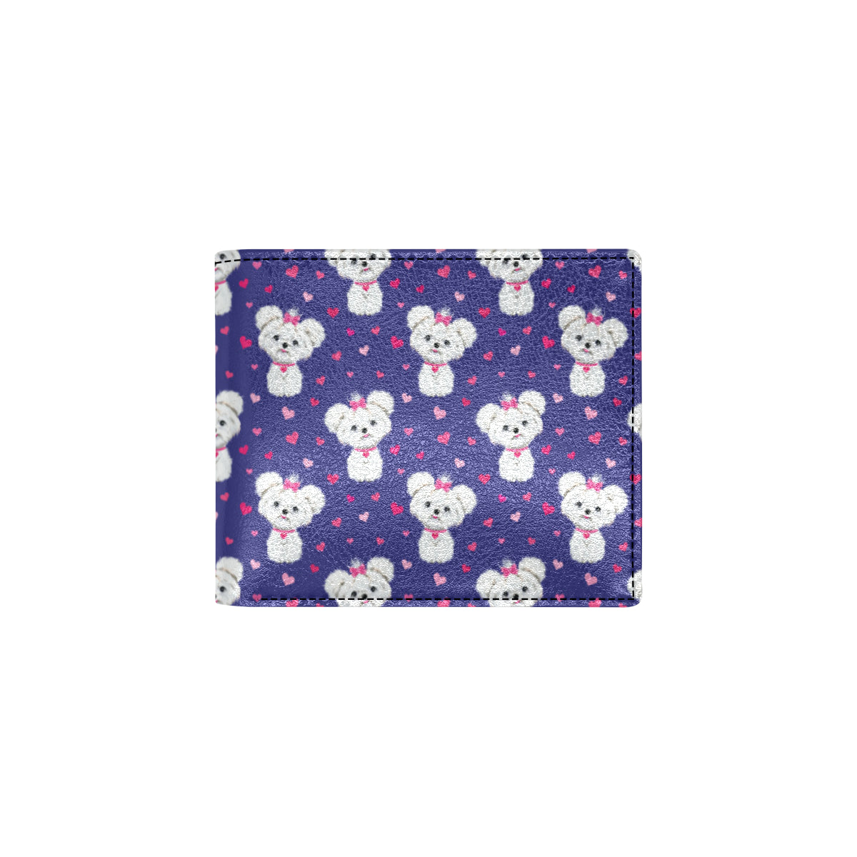 Maltese Pattern Print Design 02 Men's ID Card Wallet