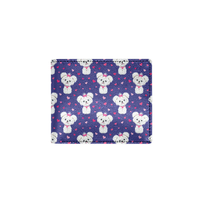 Maltese Pattern Print Design 02 Men's ID Card Wallet