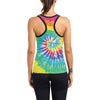 Tie Dye Women's Racerback Tank Top