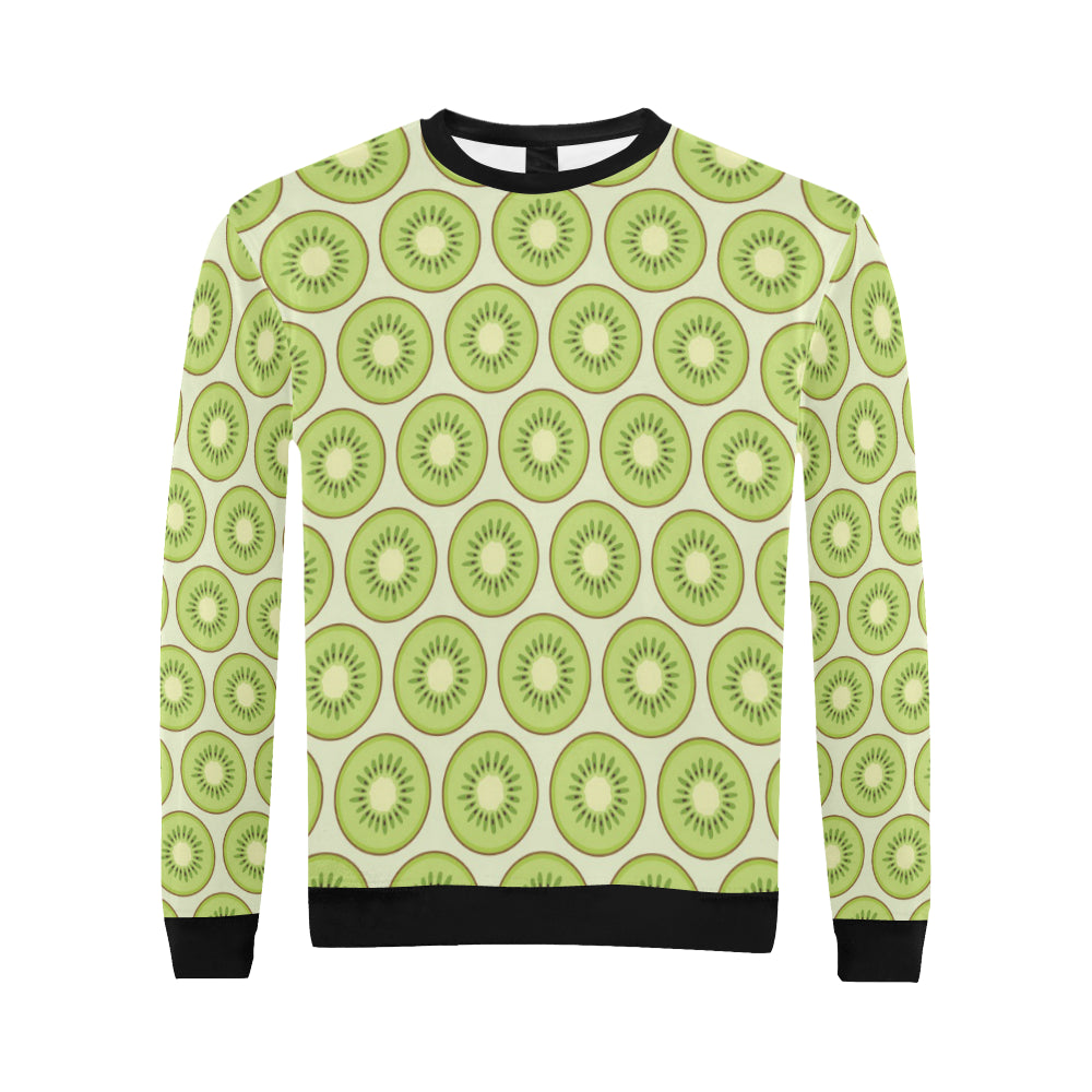 Kiwi Pattern Print Design KW02 Men Long Sleeve Sweatshirt