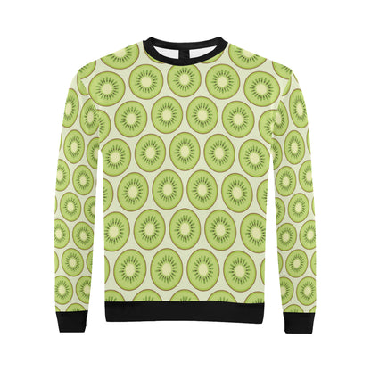 Kiwi Pattern Print Design KW02 Men Long Sleeve Sweatshirt