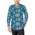 Anchor Pattern Print Design 01 Men's Long Sleeve Shirt