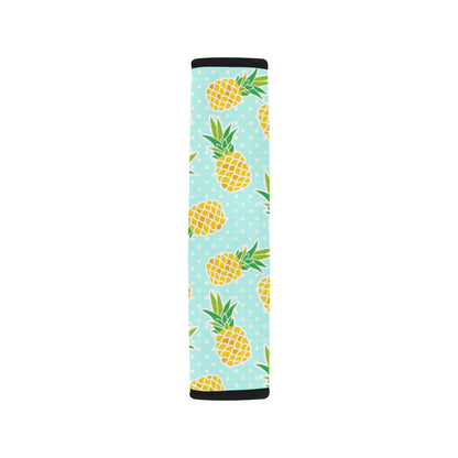 Pineapple Pattern Print Design PP01 Car Seat Belt Cover