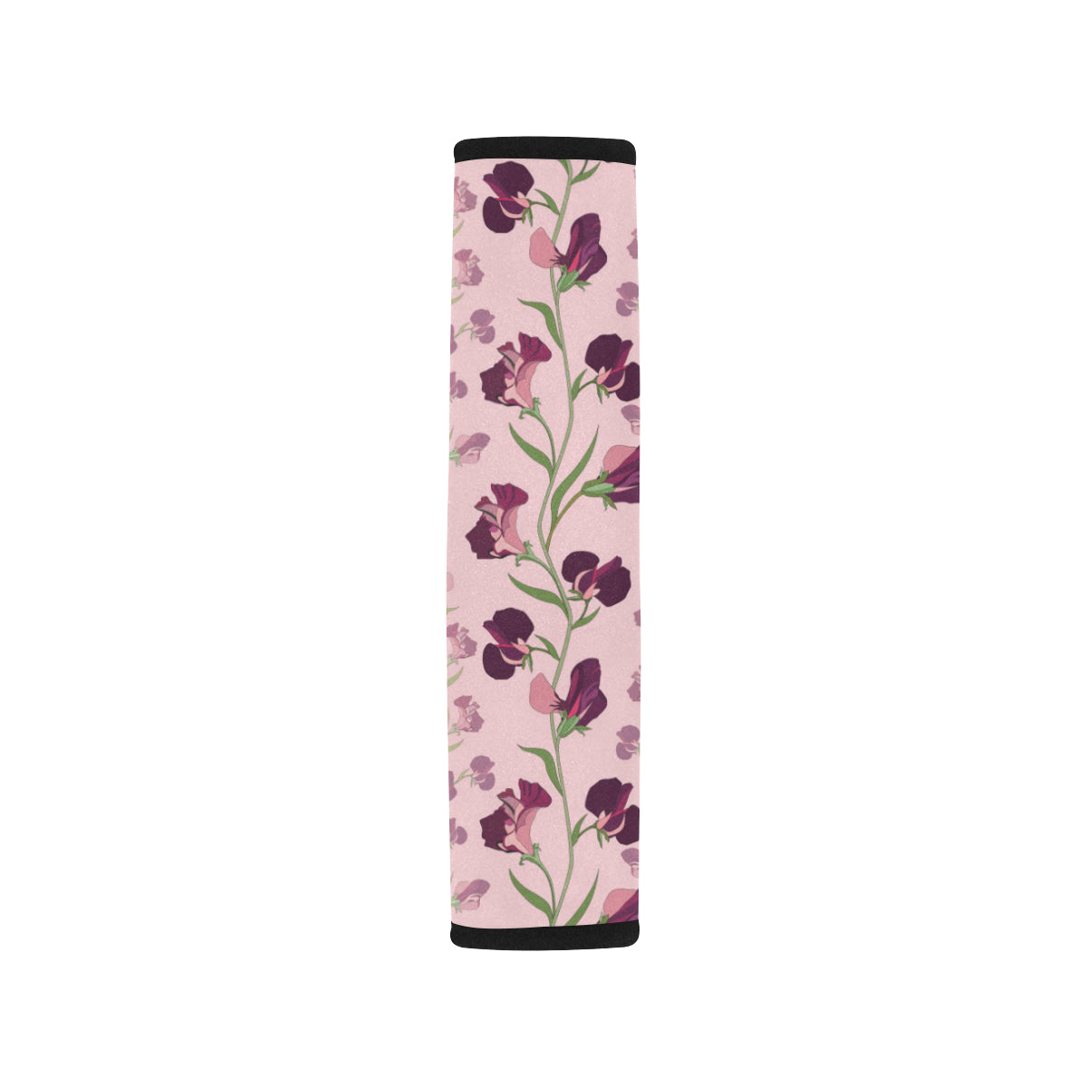 Peony Pattern Print Design PE09 Car Seat Belt Cover