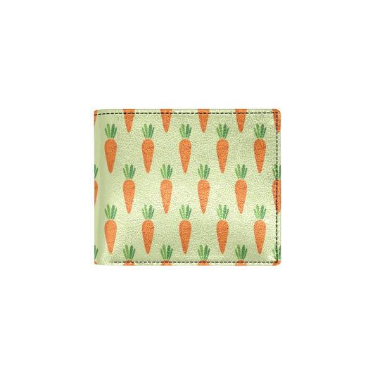 Carrot Pattern Print Design 02 Men's ID Card Wallet