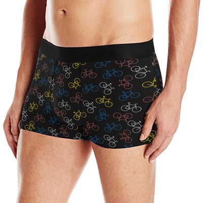 Bicycle Pattern Print Design 03 Men's Boxer Briefs