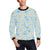 Daisy Pattern Print Design DS010 Men Long Sleeve Sweatshirt