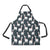 Alpaca Pattern Print Design 04 Apron with Pocket