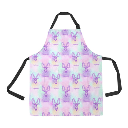 Capricorn Zodiac Pattern Print Design 02 Apron with Pocket