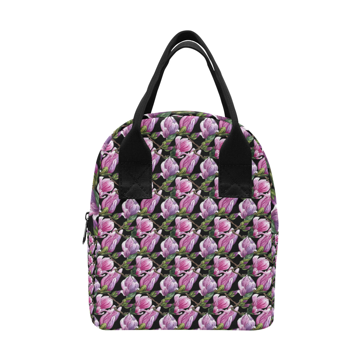 Magnolia Pattern Print Design MAG011 Insulated Lunch Bag