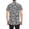 Polynesian Pattern Print Design A01 Men's Short Sleeve Button Up Shirt