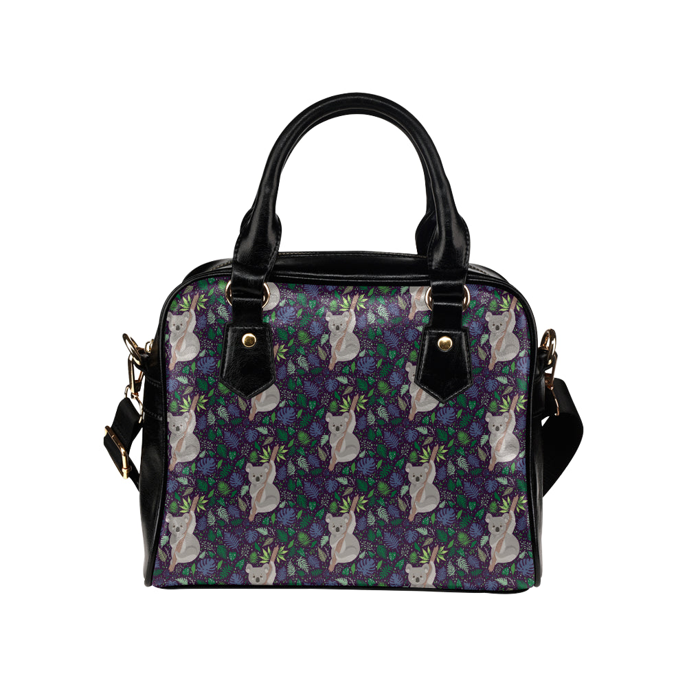Koala Pattern Print Design 06 Shoulder Handbag