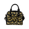 KOI Fish Pattern Print Design 03 Shoulder Handbag