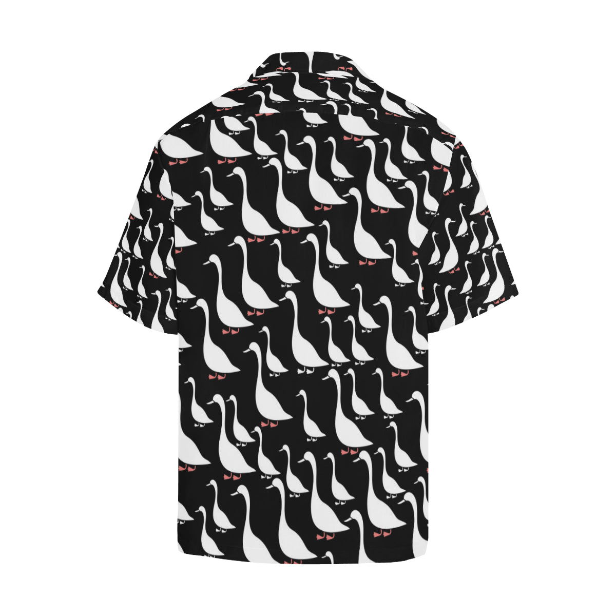 Goose Pattern Print Design 01 Men's Hawaiian Shirt