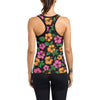 Hibiscus Pattern Print Design HB029 Women's Racerback Tank Top