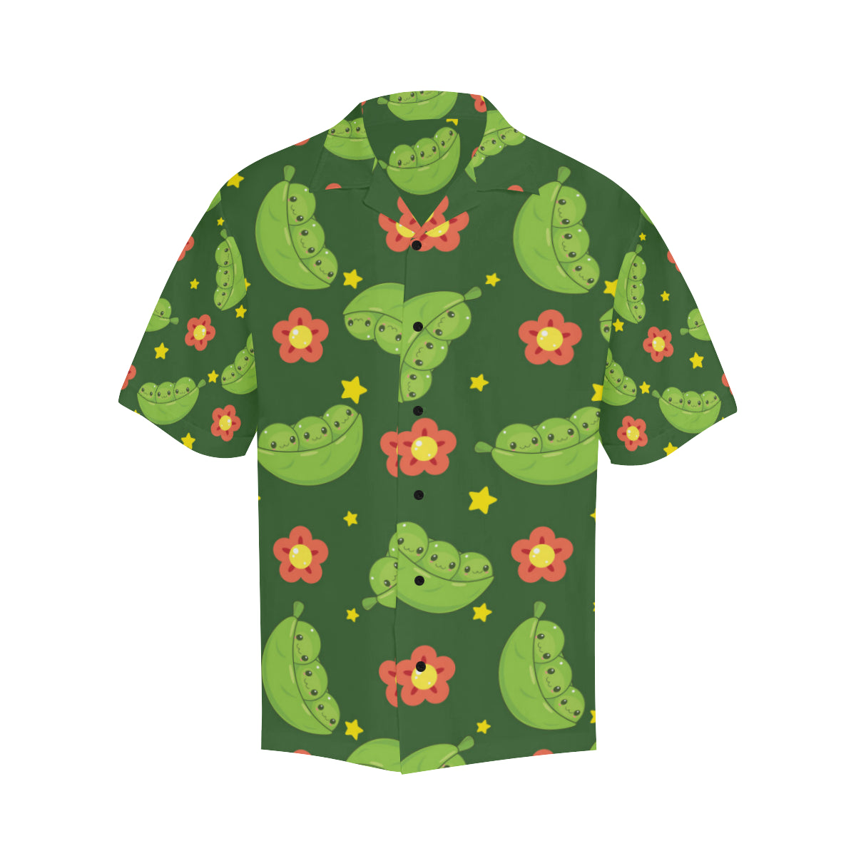 Peas Pattern Print Design A01 Men's Hawaiian Shirt