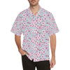 Cherry Blossom Pattern Print Design 01 Men's Hawaiian Shirt