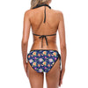 Dahlia Pattern Print Design DH010 Bikini