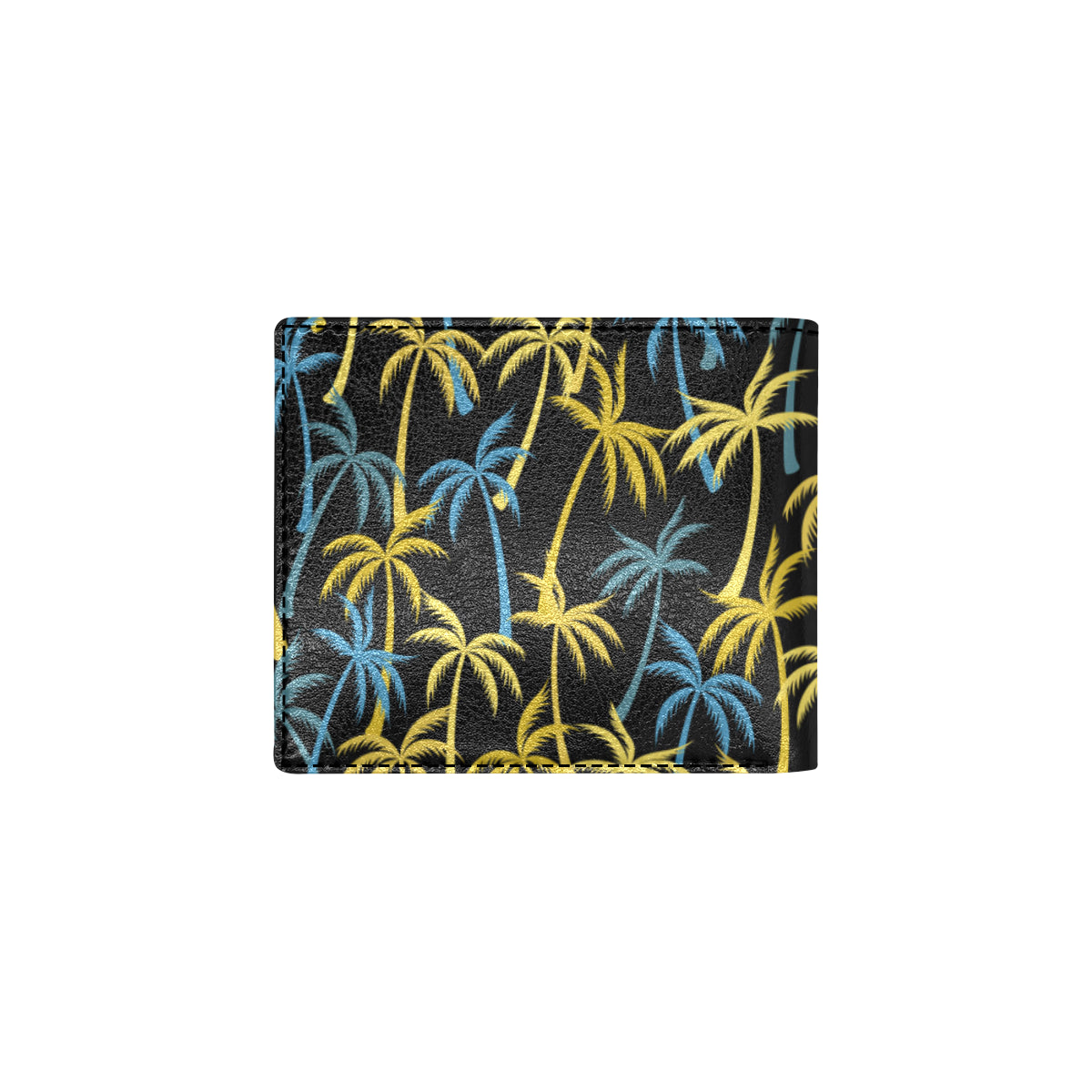 Palm Tree Pattern Men's ID Card Wallet