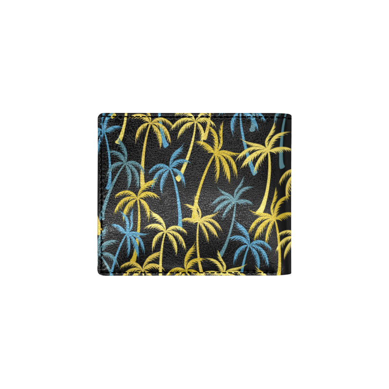Palm Tree Pattern Men's ID Card Wallet