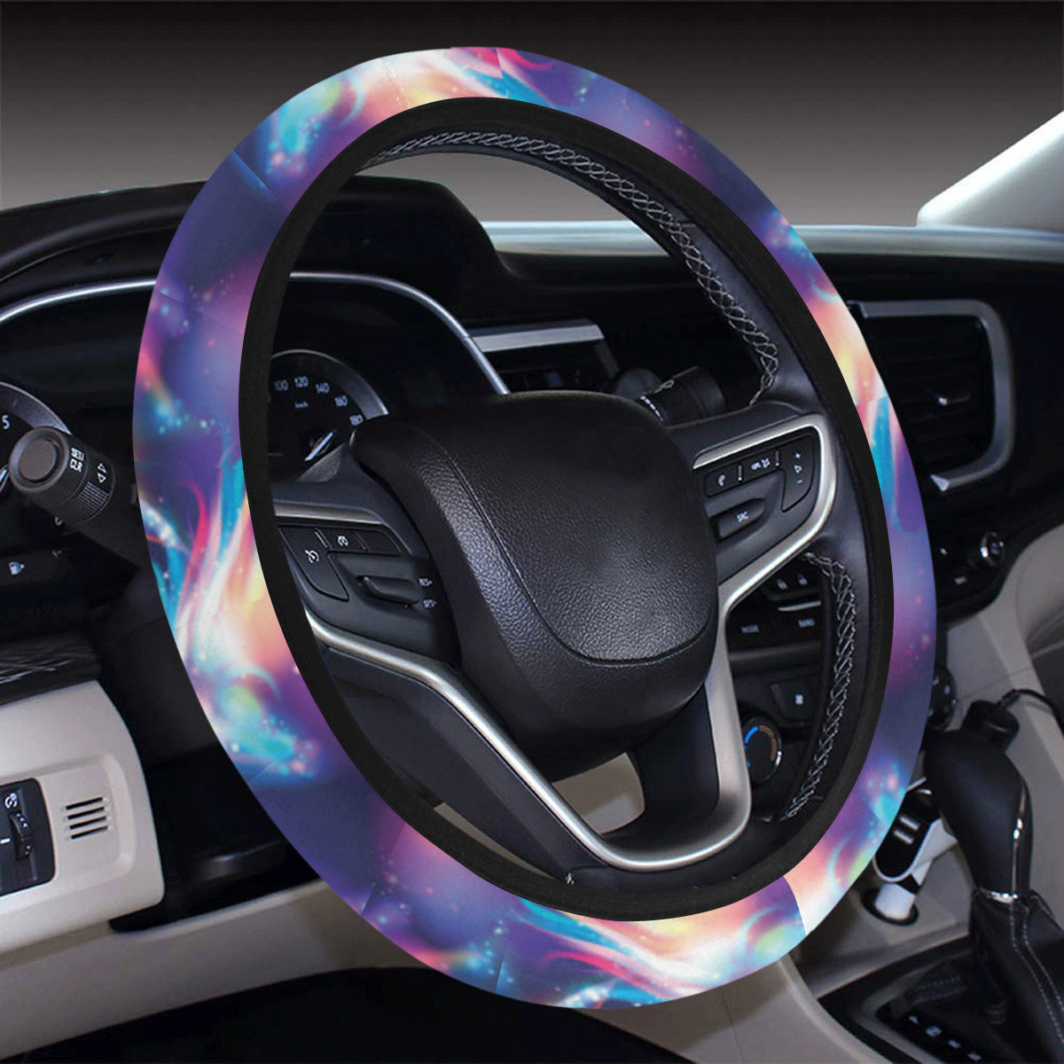 Unicorn Dream Steering Wheel Cover with Elastic Edge