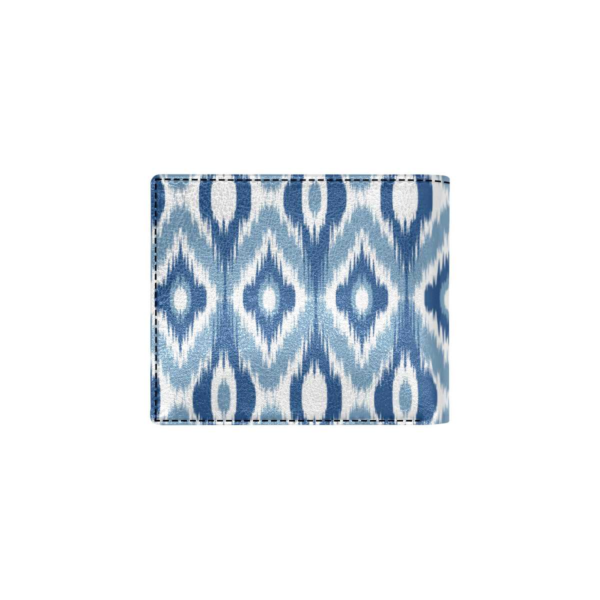 Ikat Pattern Print Design 03 Men's ID Card Wallet