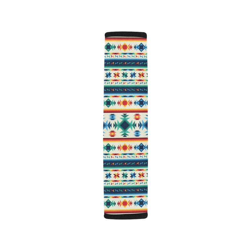 Aztec Pattern Print Design 02 Car Seat Belt Cover