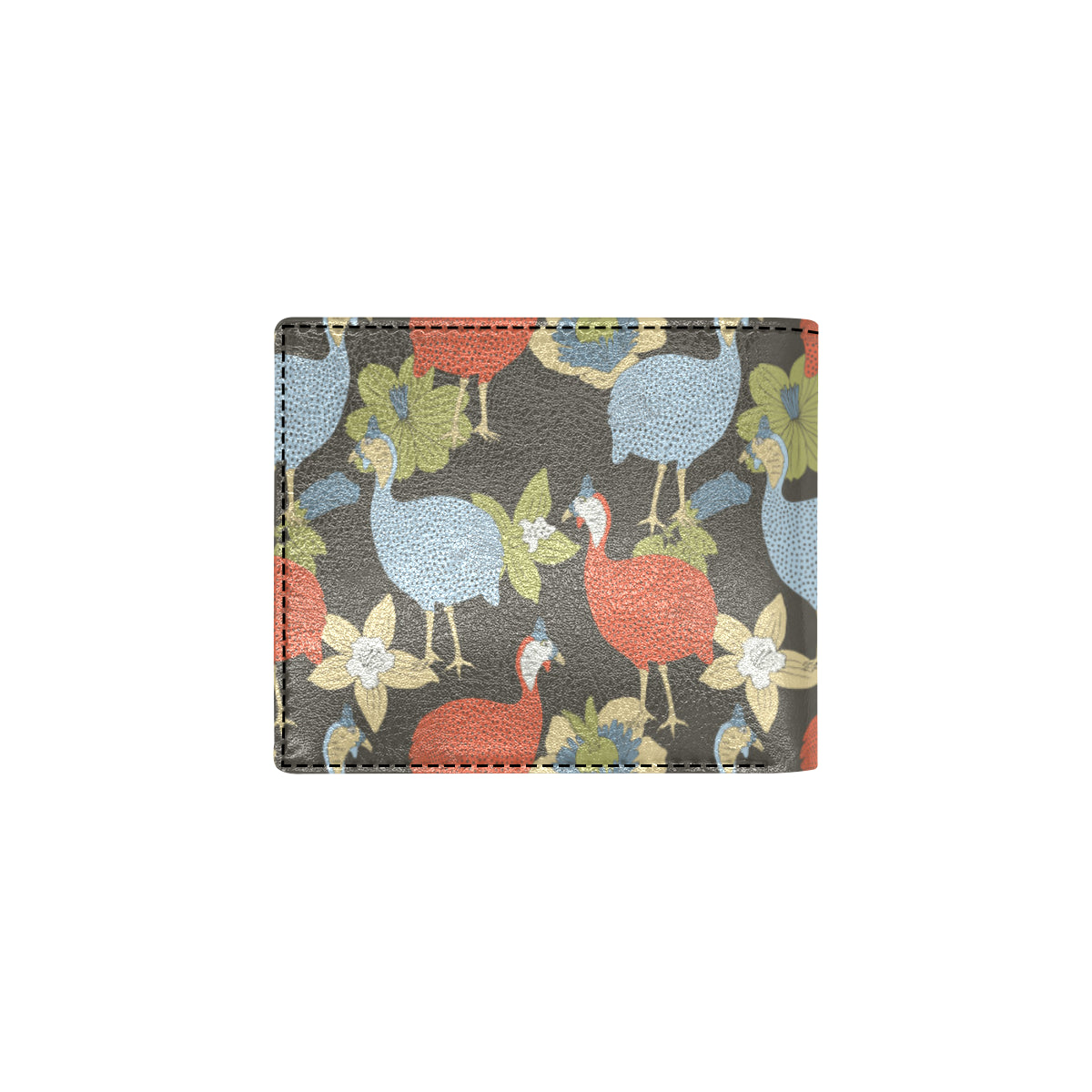 Guinea Fowl Pattern Print Design 02 Men's ID Card Wallet