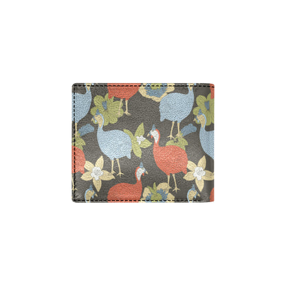 Guinea Fowl Pattern Print Design 02 Men's ID Card Wallet