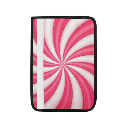 Vortex Twist Swirl Candy Print Car Seat Belt Cover