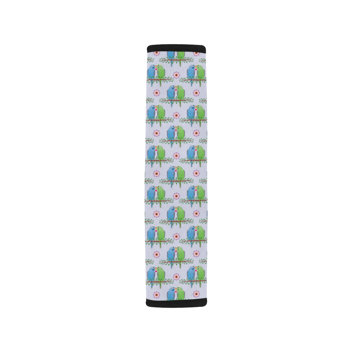 Budgerigar Pattern Print Design 05 Car Seat Belt Cover
