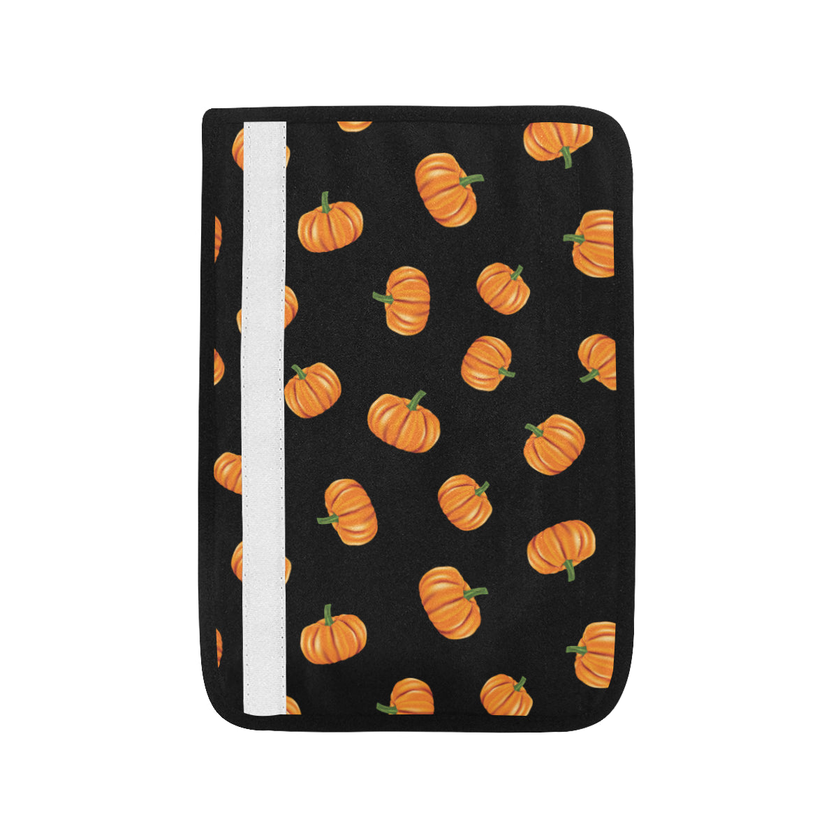 Pumpkin Pattern Print Design A05 Car Seat Belt Cover