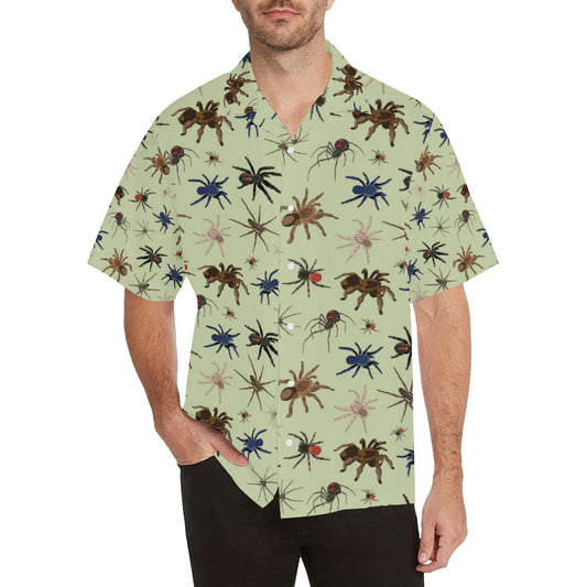 Tarantula Pattern Print Design 02 Men's Hawaiian Shirt
