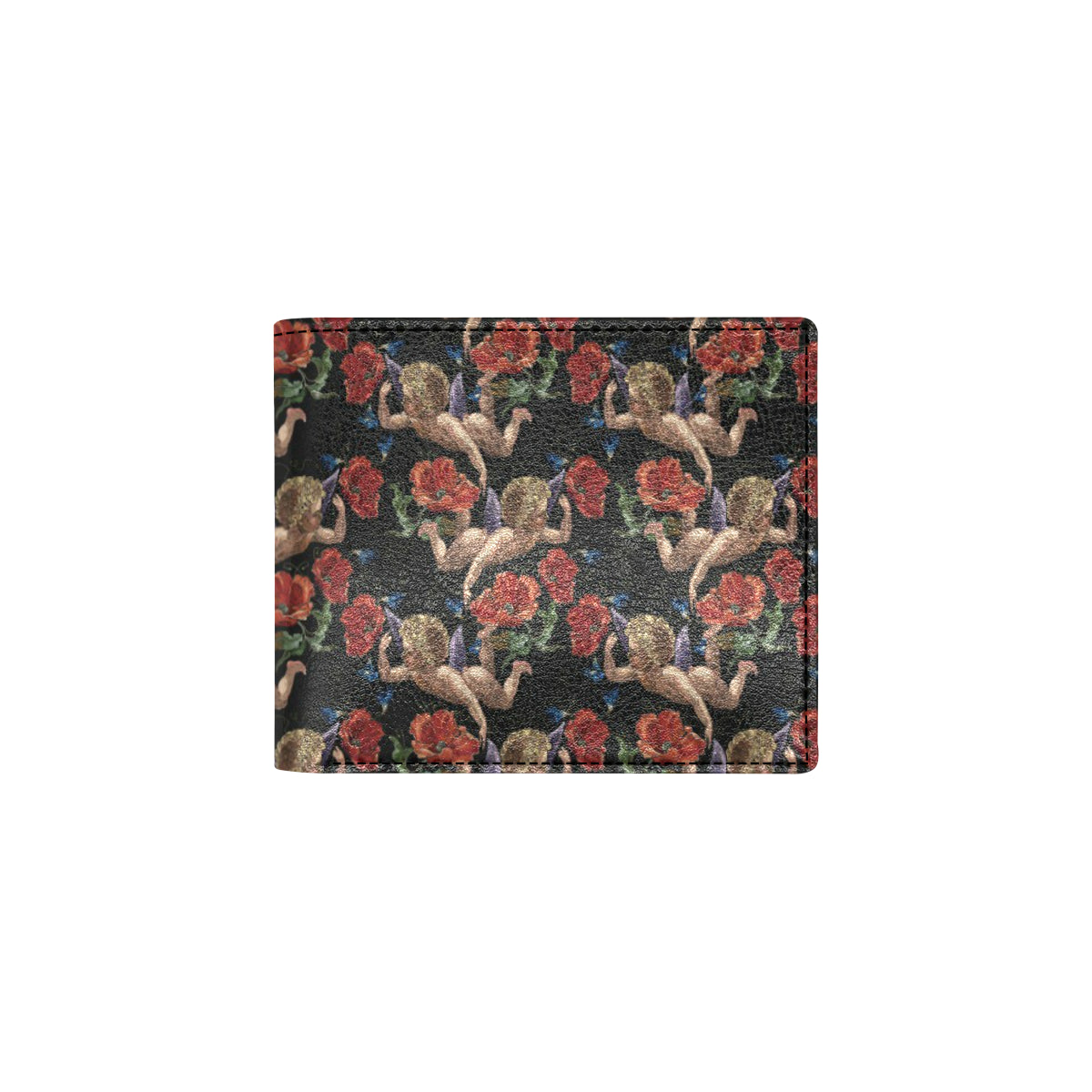 Cupid Pattern Print Design 05 Men's ID Card Wallet